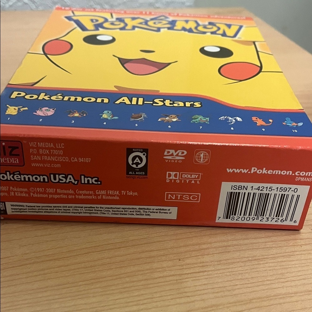 Pokémon All-Stars DVD Box Set - Picture 2 of 14